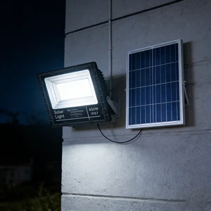 High Brightness Solar Flood Light Outdoor 100W 500W 1000W Aluminum IP65 Waterproof LED for Security Lighting
