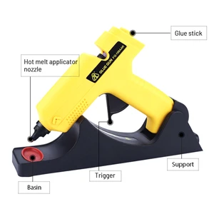500W Electric DIY Hot Glue Gun with Fast Preheating Anti-Dropping System and 3-Year Warranty