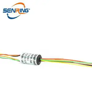 6ways Small Capsule Slip Ring 1A Signal Transfer Factory Outlets Low Price Sliprings Rotating connector