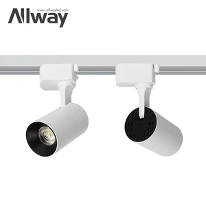 ALLWAY Commercial Angle Adjustable Spot Lamp Ceiling Linear Indoor Spotlight 10W 20W 30W LED Track Light