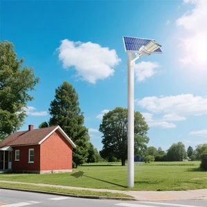 5000W Solar Street Light 3 Side Wide Angle Design IP65 Waterproof Square for Outdoor Area and High Power Flood Lighting