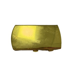 China Customized Solid Brass Single Prong Belt Buckle Brass Belt Buckle Pure Brass Belt Buckle