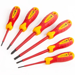 6PCS Electrical Electrician Tool Vde Insulated Insulation Screwdriver Set