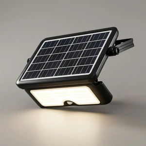 Foldable Solar Flood Light 3000K 4000K 6000K CCT Adjustable IP65 Rating Constant on Outdoor LED Work Lamp Camping Light