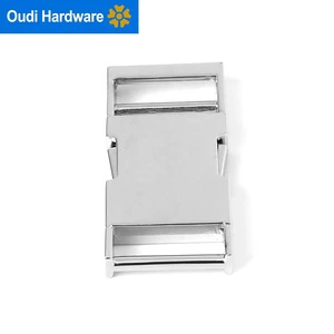 Customized Metal Slide Buckle Side Release Buckle for Bags and Suitcase Hardware Accessories Clasps Strap Buckle for Dog Collar