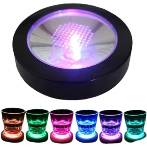 RGB New Style Transparent Led Acrylic Wedding Party Cup Pad Light