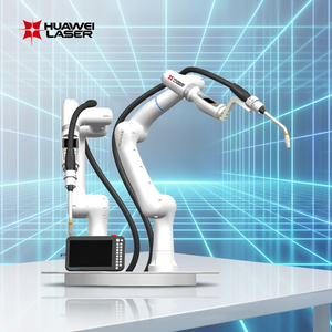 Portable 6 Axis MIG Welding Machine Magnetic Base Collaborative Welding Arm Robot Solution