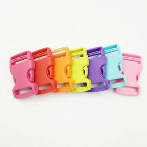 Colored Plastic Side Release Buckle 25mm Adjustable Quick Plastic Recycled Release Release Buckles for Backpacks