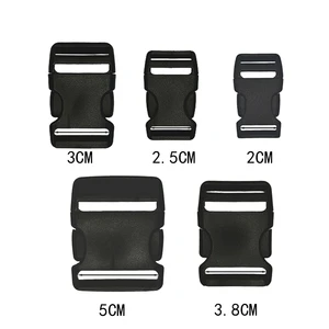 Pet Adjustable Waterproof Plastic Buckle-Strong & Safe Various Sizes (20mm/25mm/30mm/38mm/50mm) for Backpacks & Harnesses