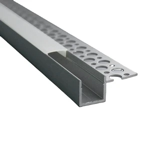 Single Sided Aluminum Groove Line Light NO LED Aluminum Profile Embedded for Office Concealed Installation