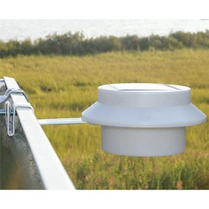 Solar Deck Lights - Outdoor Solar Dock and Driveway Path Lights, Weatherproof With No Wiring Required