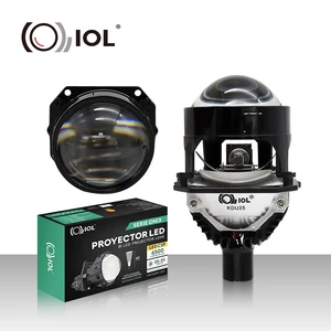 New Design 50/55W Aluminum Big Lens Reflective Single Cup 2.5 Inch 5800K 12V IP65 Waterproof Universal Fitment Car Lighting