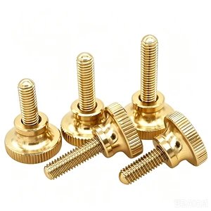 High Quality Brass Knurled Hand Tightening Thumb Screws