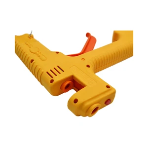 200W Yellow DIY Industrial Thermostatic Non-Toxic Electric Hot Melt Glue Gun 220V 3-Year Warranty 7mm/11mm Diameter 300mm Length