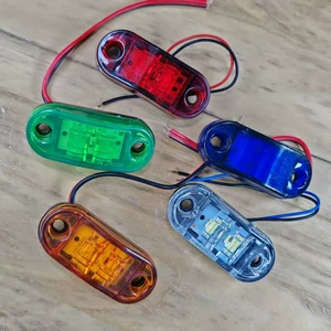 New 12V Multi - Colored LED Side Contour Lights Applicable to Truck Trailer Modification and Car Lighting Needs