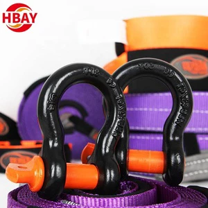 High Strength Heavy Duty Alloy Steel Shackles for Lifting Rigging Marine Construction Secure Connection Hardware