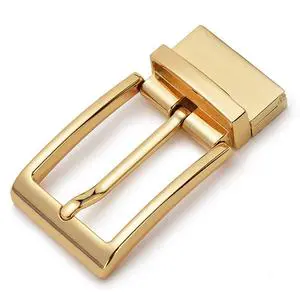 Custom 2022 Hot Sale Products High Quality Reversible Belt Buckle Leather Belt Metal Alloy Pin Buckle For Men