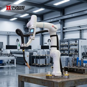 Intelligent MIG Robotic Welding Station Welding Robot Arm for Kitchenware and Appliance Sheet Metal Fabrication