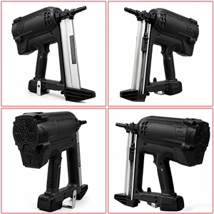 Cordless Electric Industrial Steel Multi-functional Heavy-duty Nail Gun Brushless Motor 2000mAh Battery for Concrete Building