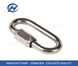 304/316 Stainless Steel Thimble Quick Link Connect Ring Anti-Corrosion Rigging Hardware Multi-Size Cable Connector