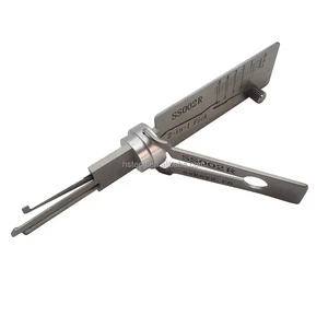 SS002R Anti-S Groove Pick & Decord 2 in 1 for Electric Control Lock Door Lock LiShi Tool Opener