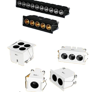 Arcllux Aluminium Reflector Interior Architectural Recessed Wall Washer Trimless COB Downlight