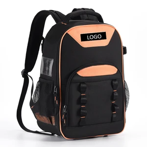 Latest Design Multi-Purpose Functional Durable Technical Tools Backpack Electricians Custom Heavy Duty Backpack Tool Bag