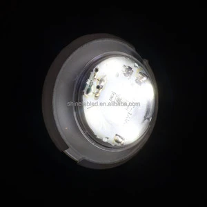 LED Cup Coaster Light Waterproof RGB LED Drink Light for Party Bar Decor Customizable LED Cup Bottom Light