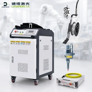 6 Axis Industrial Robot Welding Kit 1500W Fiber Laser Welder Automated MIG TIG Metal Sheet Processing Components