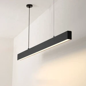 Decorative Facade Linkable Strip Wall Light Fixture Aluminum Pendant Up-down LED Linear Light