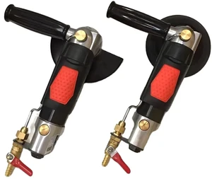 NB Pneumatic Air Angle Grinder 11000RPM Air Wet Sander Polisher Angle Grinder Cutting Granite Machine, Tile Cutting