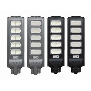 Super Brightness Solar Power Led Street Lamp 60w ABS Integrated Solar Street Lights