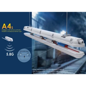 40W Tri-Proof IP65 Waterproof LED Batten Light Industrial Emergency & Sensor Lighting 5-Year Warranty Tri-proof Light