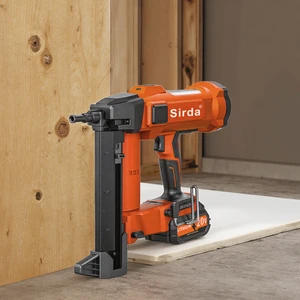 Sirda SRD-100 Professional Industrial DIY Grade Portable Cordless Brushless Electric Nail Gun Steel Construction 4.0AH Nail