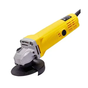 220V Heavy Duty Cordless Angle Grinder Chinese Factory OEM Electric Hand Tool with Trigger Switch Cheap Industrial Grinder