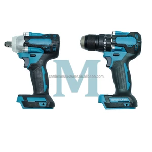 Kit de herramientas eléctricas inalambricas Llave Impacto Taladro 18V Bateria Li-ion para Reparacion Automotriz