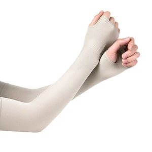 Custom Arm Sleeve Personalized Add Your Image Text Elastic Breathable Oversleeve Sleeves Covers for Cycling