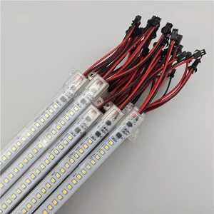 Hot Sale New Design Aluminum Hard LED Strip Light Bar 2835 5730 IP67 Rating with PVC Body Linear Light Cabinet