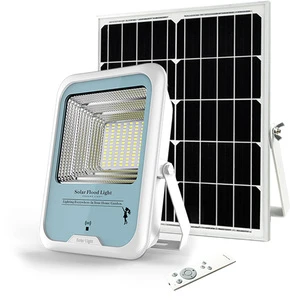 Hot Sale Aluminum 100w 200w 400watt Solar Flood Lights Outdoor Waterproof Led Solar Flood Lighting with Remote Control
