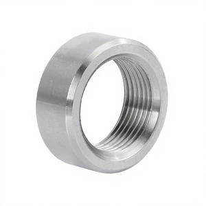 Non Standard CNC Threaded Sleeve Stainless Steel Weld-On Threaded Bung High-Pressure Corrosion-Resistant Port Adapter ISO9001 CE