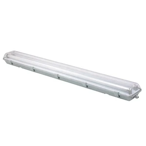 IP65 Hermetic Lamp Waterproof Lamp Fluorescent Light Fixtures 2*36W Tri-proof Light
