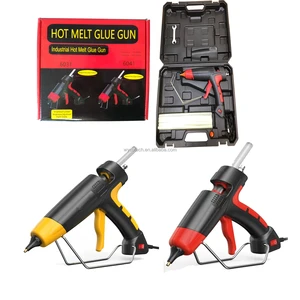 300W High Power Industrial Hot-Melt Glue Gun with Glue Output Adjustment for 11mm Silicone Sticks 110V/240V Hot Melt Glue Gun