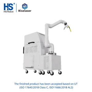 6 Axis Collaborative MIG Welding Robot Mobile Station for Thick Plate up to 300mm ISO UT Approved Cobot Welding Machine