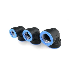 Quick Connection Pp Compression Fittings Push Fittings Elbow Size From 20mm-32mm For HDPE And PPR Pipes