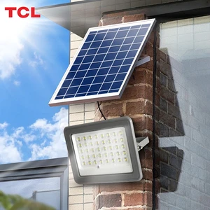 TCL High Quality IP65 Waterproof Garden Solar Floodlight 30W/60W/100W/200W Outdoor Floodlight with ABS Lamp Body