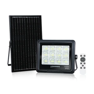 CHZ High Brightness Solar Powered Floodlight with Mono Panel for Garden and Yard