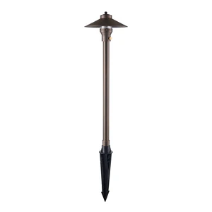 Brass Lamp Body Mushroom Shape Insert Lamp G4 Lamp Head Waterproof Outdoor Lawn Light Garden Park Decorative Light