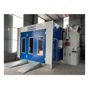 Car Body Painting Machine High Efficiency Filter Luxury Auto Paint Room Cheap Automotive Spray Booth