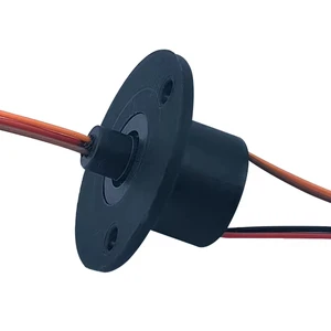 Capsule Slip Ring 2A Rotary Connector Compatible With USB2.0 Ethernet Video Signal