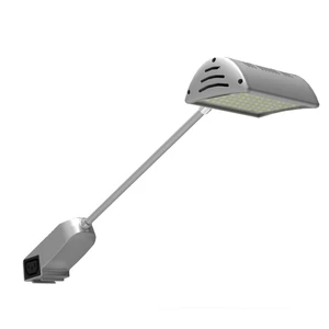 Super Bright 35W Portable Aluminum ABS Wall Mounted Lighting Arm Clamp Exhibit LED 3000-5700K Color Temp for Display Light